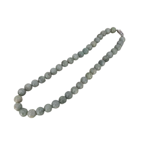翡翠 ヒスイ SILVER TOP GSV BOTTOM 刻印 ネックレス レディース