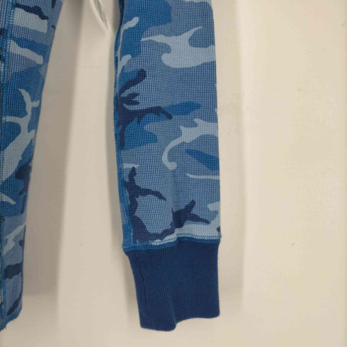 エーケイエム AKM ヘンリーネックカモフラサーマルTシャツ メンズ JPN:L