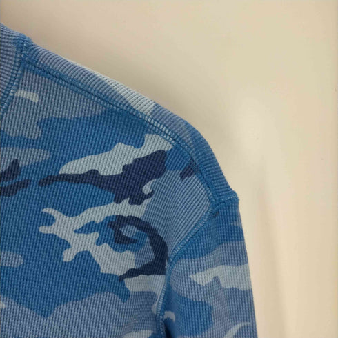 エーケイエム AKM ヘンリーネックカモフラサーマルTシャツ メンズ JPN:L