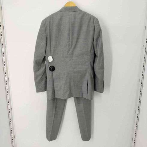 バーニーズニューヨーク BARNEYS NEWYORK RADA社製 千鳥格子2Bテーラードジャケットセットアップ メンズ 46