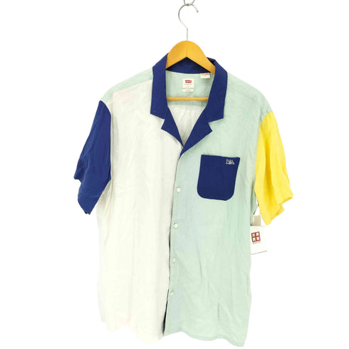 リーバイス Levis Multicolor Colorblock Short Sleeve Shirt メンズ import:L