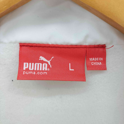 プーマ PUMA ロゴ刺繍 ポリ ジップアップ ジャケット レディース import:L