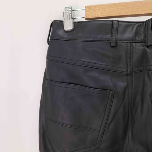 ザラ ZARA フェイクレザースキニーパンツ メンズ 29