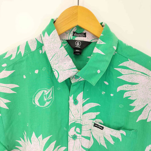 ヴォルコム VOLCOM CLASSIC FIT Mag Sketch S/S シャツ メンズ import:L