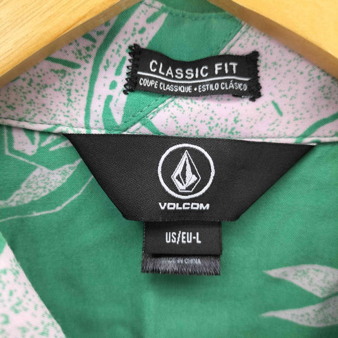 ヴォルコム VOLCOM CLASSIC FIT Mag Sketch S/S シャツ メンズ import:L