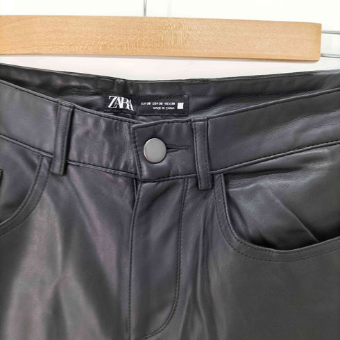 ザラ ZARA フェイクレザースキニーパンツ メンズ 30