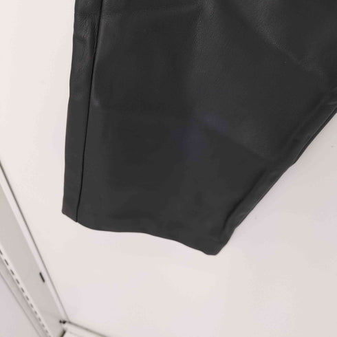 ザラ ZARA フェイクレザースキニーパンツ メンズ 30