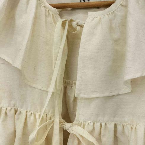パピエ papier Holic Blouse クロップドブラウス レディース FREE