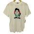 90S デッドストック 競輪 選手 グラフィック プリント S/S クルーネック Tシャツ シングルステッチ メンズ LL