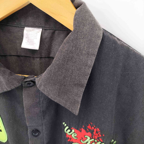 WE KILL EM DEAD S/S ワークシャツ メンズ import:L