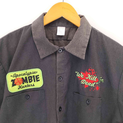 WE KILL EM DEAD S/S ワークシャツ メンズ import:L