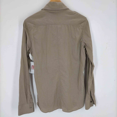 エーケイエム AKM STRETCH COTTON LINEN L/S SAFARI SHIRTS メンズ import:L