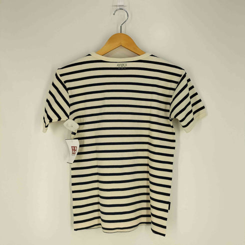 アヴィレックス AVIREX DAILY S/S BORDER TEE デイリー ショートスリーブ ボーダー Tシャツ メンズ import:M