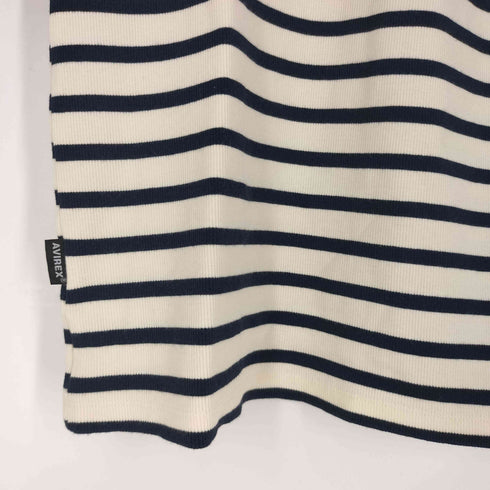アヴィレックス AVIREX DAILY S/S BORDER TEE デイリー ショートスリーブ ボーダー Tシャツ メンズ import:M