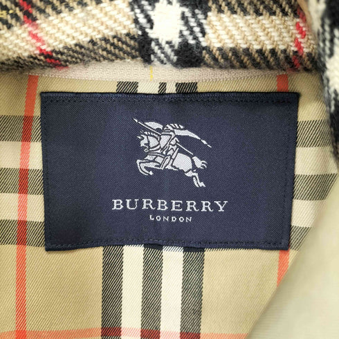 バーバリー BURBERRY ライナー付き 裏地ノバチェック ステンカラーコート メンズ