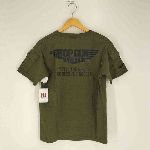 アヴィレックス AVIREX TOP GUN MAVERICK FATIGUE TEE トップガン マーヴェリック ファティーグ Tシャツ メンズ import:M