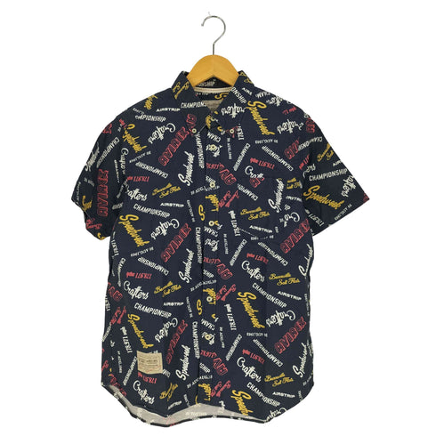 アヴィレックス AVIREX S/S SPEEDWEEK B.D. SHIRT スピードウィーク ボタンダウンシャツ メンズ import:M