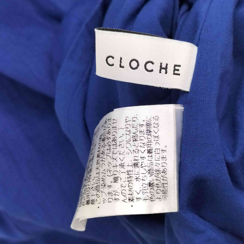 クロシェット Cloche リネンノースリーブワンピース レディース JPN:2