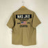 アヴィレックス AVIREX COOLMAX NAS JAX SHORTSLEEVE SHIRT クールマックス ショートスリーブ シャツ メンズ import:M