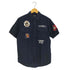 アヴィレックス AVIREX S/S SUBMARINS PATCHED MILITALY SHIRTS サブマリン パッチド ミリタリーシャツ メンズ import:M
