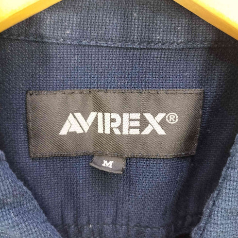 アヴィレックス AVIREX S/S SUBMARINS PATCHED MILITALY SHIRTS サブマリン パッチド ミリタリーシャツ メンズ import:M