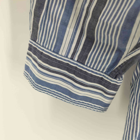 ラルフローレン RALPH LAUREN 90S ストライプ ポニー刺しゅう ボタンダウンシャツ メンズ M