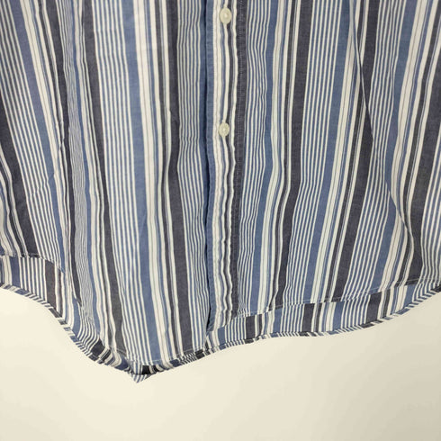 ラルフローレン RALPH LAUREN 90S ストライプ ポニー刺しゅう ボタンダウンシャツ メンズ M