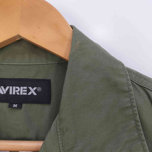 アヴィレックス AVIREX S/S PATCHED MILITALY SHIRTS パッチド ミリタリーシャツ メンズ import:M
