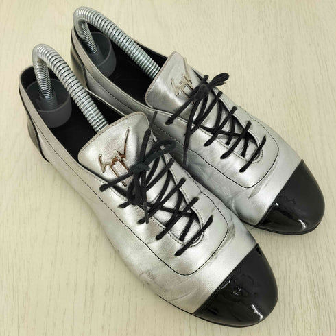 ジュゼッペザノッティ GIUSEPPE ZANOTTI エナメル切替 ローカットスニーカー レディース EUR:38