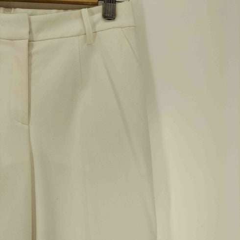 ハナエモリ HANAE MORI PRIMATIVO ポリ レーヨン ワイド スラックス パンツ レディース JPN:40