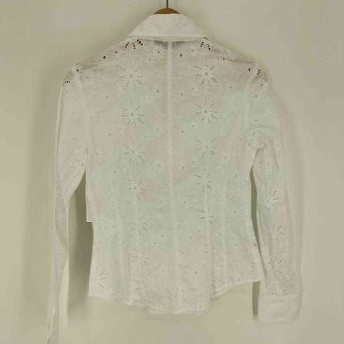 ポールスミスブラック Paul Smith BLACK 花柄 総柄 スキッパー シャツ ブラウス レディース EUR:40