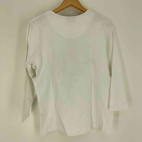 ジムトンプソン JIM THOMPSON 花柄 スパンコール 装飾 L/S Tシャツ レディース import:M
