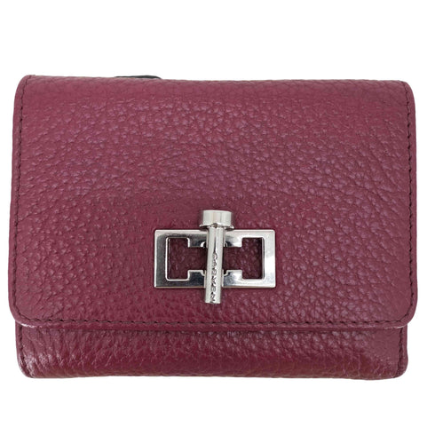 カルヴェン CARVEN ターンロック レザー 3つ折り財布 レディース