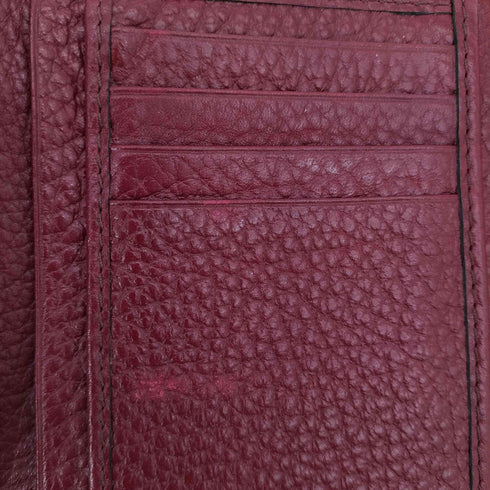 カルヴェン CARVEN ターンロック レザー 3つ折り財布 レディース