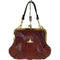 ヴィヴィアンウエストウッド Vivienne Westwood Granny Frame Purse がま口 パイソン チェーンショルダーバッグ。 レディース