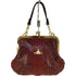 ヴィヴィアンウエストウッド Vivienne Westwood Granny Frame Purse がま口 パイソン チェーンショルダーバッグ。 レディース