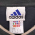 アディダス adidas 90S 旧タグ パフォーマンス ロゴ 袖ライン デザイン Vネック S/S Tシャツ メンズ JPN:L