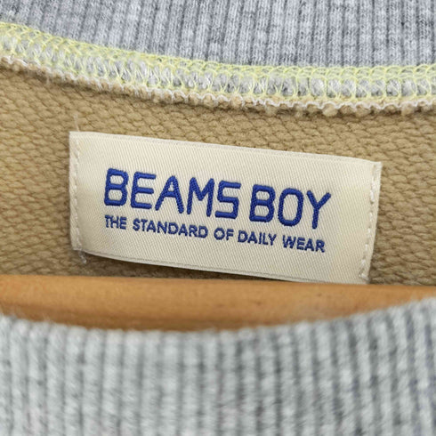 ビームスボーイ BEAMS BOY フレンチテリー クレイジープルオーバースウェット レディース