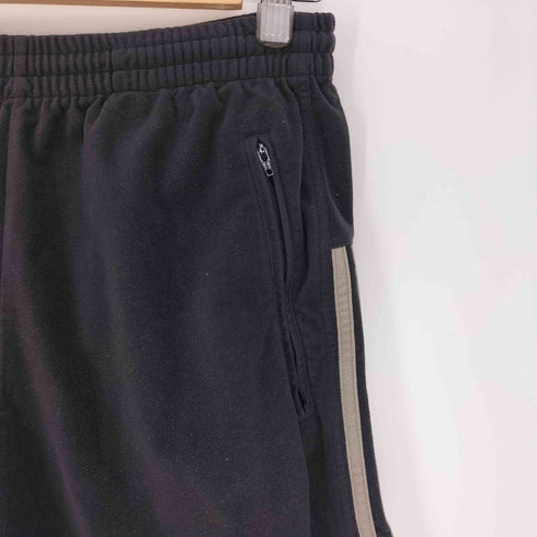 アディダス adidas 90S 旧タグ パフォーマンス ロゴ サイドライン デザイン スウェード ハーフパンツ ショート パンツ メンズ JPN:M