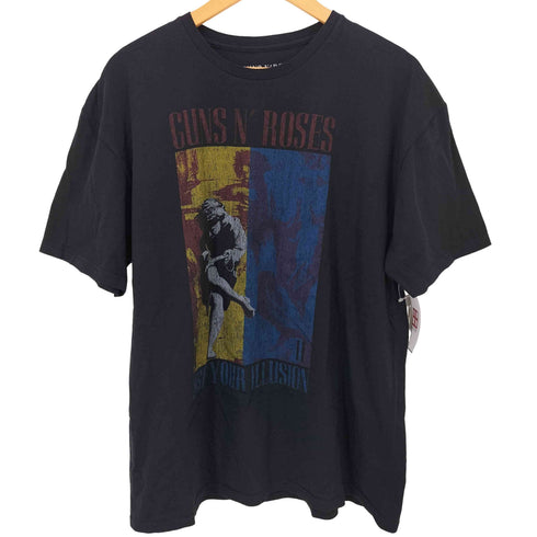 ミュージック グラフィック バンド S/S クルーネック Tシャツ メンズ import:XL