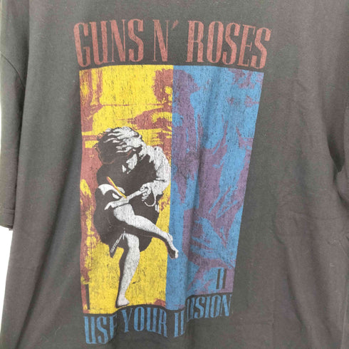 ミュージック グラフィック バンド S/S クルーネック Tシャツ メンズ import:XL