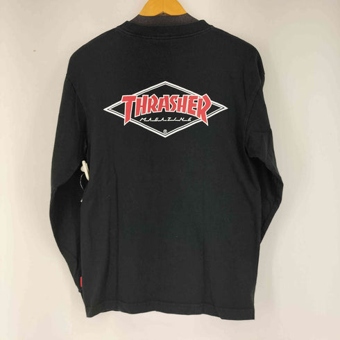 スラッシャー THRASHER 両面プリント L/S Tシャツ メンズ JPN:M