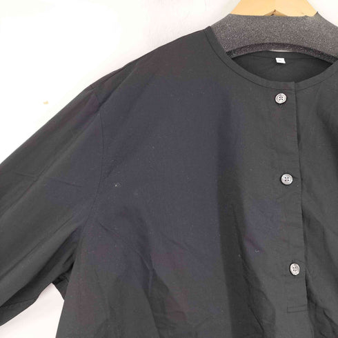 ムジルシリョウヒン 無印良品 ヘンリーネックブラウス レディース JPN:XL