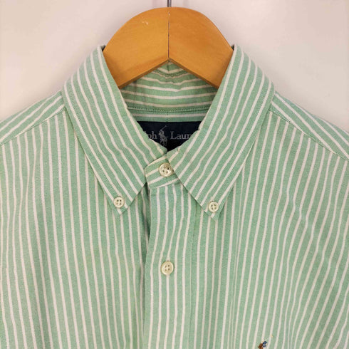 ラルフローレン RALPH LAUREN CLSSIC FIT ポニー刺繍 ボタンダウン ストライプシャツ メンズ 15½-32/33
