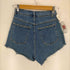 デニムアンドコー Denim&Co 90S 香港製 スタッズ デニムショートパンツ レディース US 6