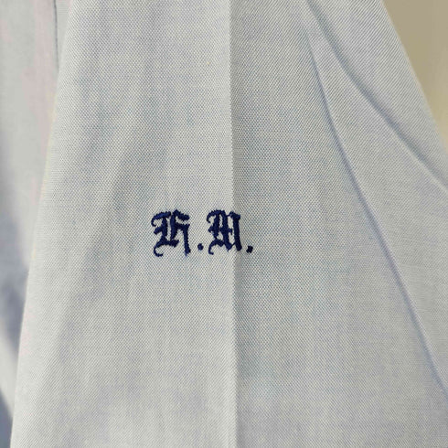 バーバリーロンドン BURBERRY LONDON ロゴ刺繍ワンポケットL/Sドレスシャツ メンズ