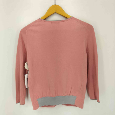 ポールスミス Paul Smith イロイロボタン ノーカラーカーディガン レディース M