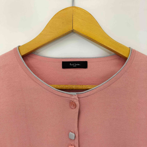 ポールスミス Paul Smith イロイロボタン ノーカラーカーディガン レディース M