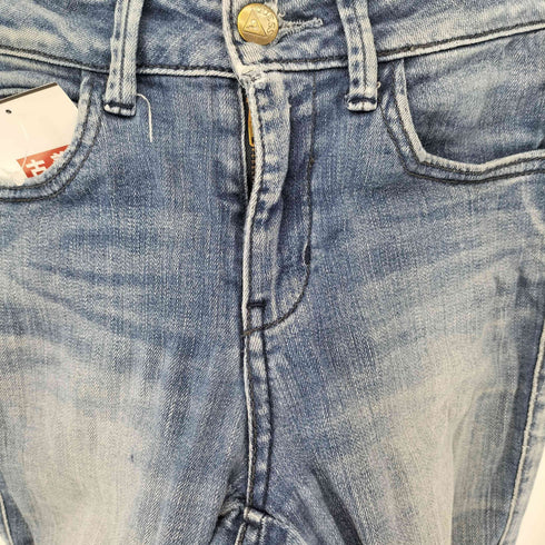 ゲスジーンズ GUESS JEANS MARILYN 3-ZIP SKINNY DENIM PANT レディース 23