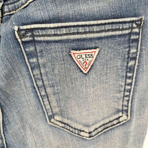 ゲスジーンズ GUESS JEANS MARILYN 3-ZIP SKINNY DENIM PANT レディース 23
